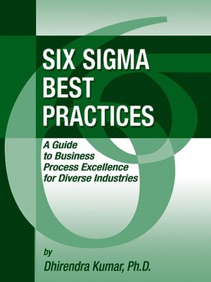cover image of Six Sigma Best Practices